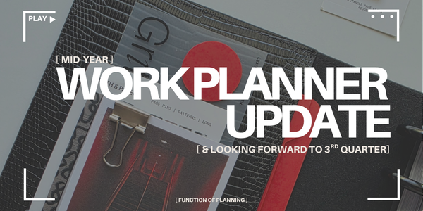 Mid-Year Work Planner Update