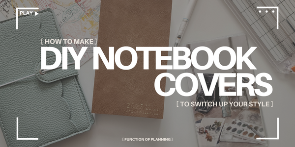 How to Make DIY Notebook Covers