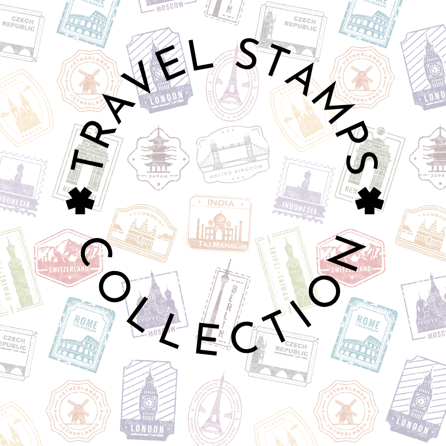 Travel Stamps Collection