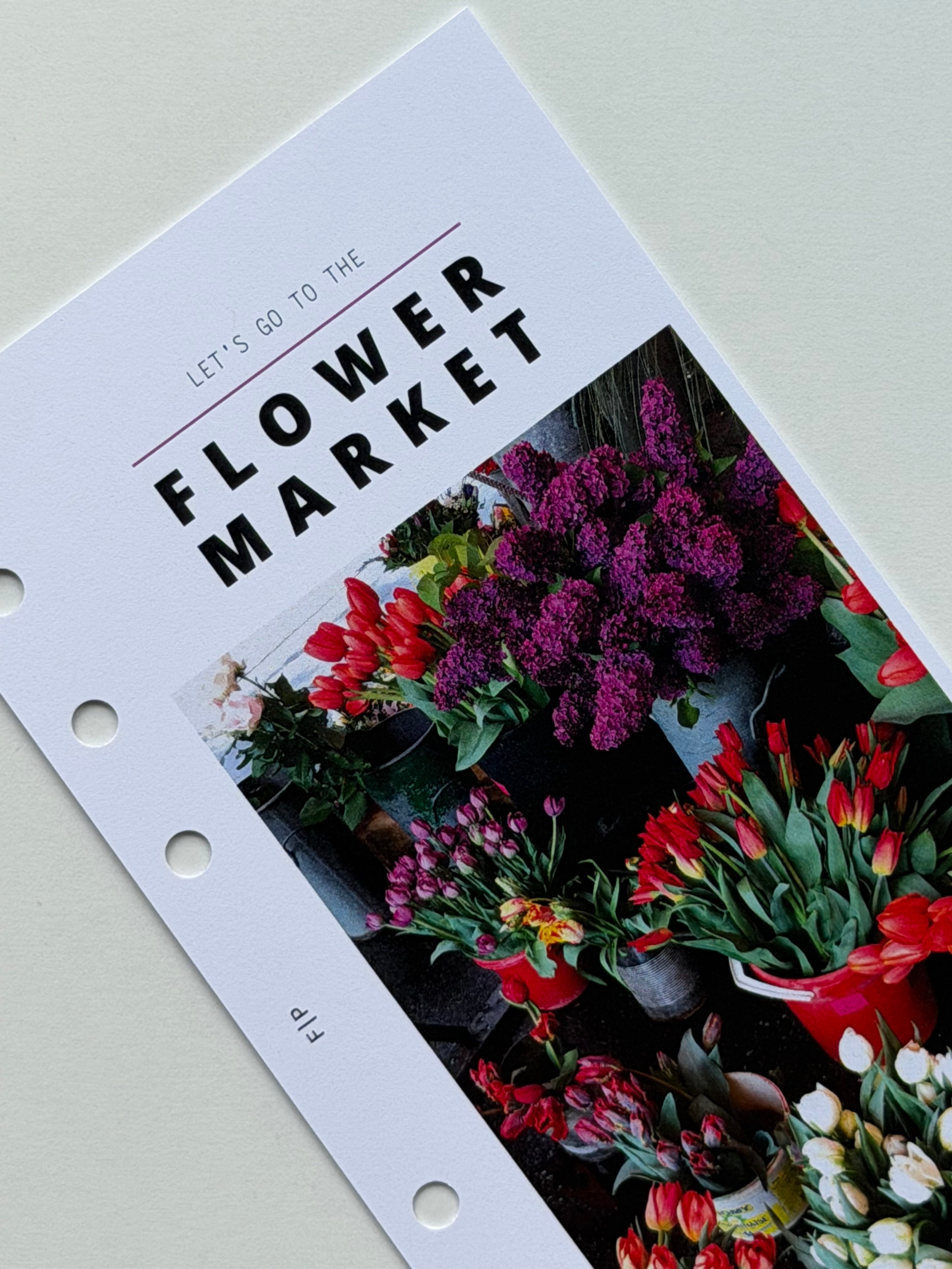 Flower Market – Function of Planning