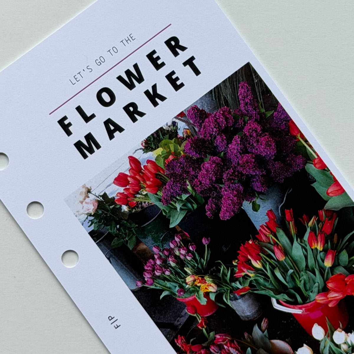 Flower Market