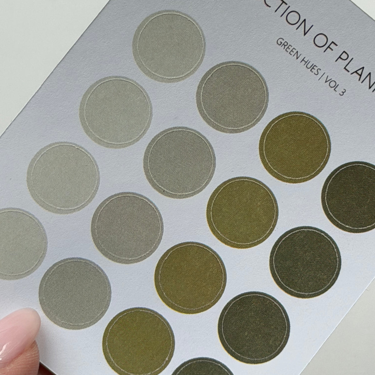 Green Color Hues