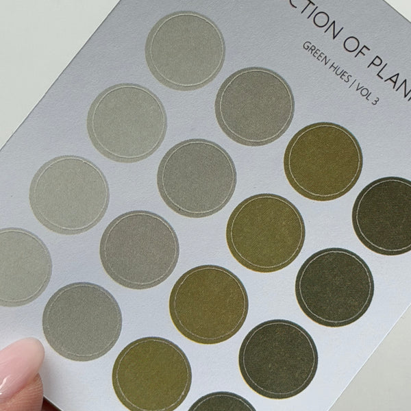 Green Color Hues