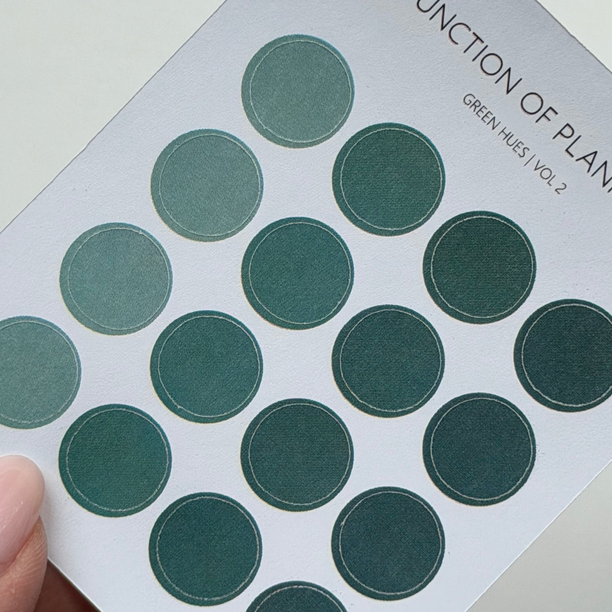 Green Color Hues