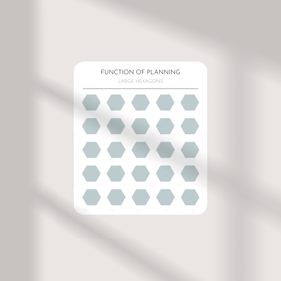 Hexagons | Large