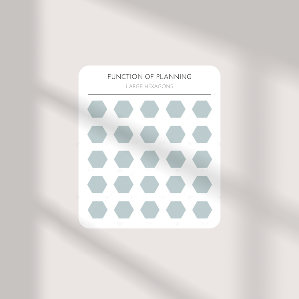 Hexagons | Large