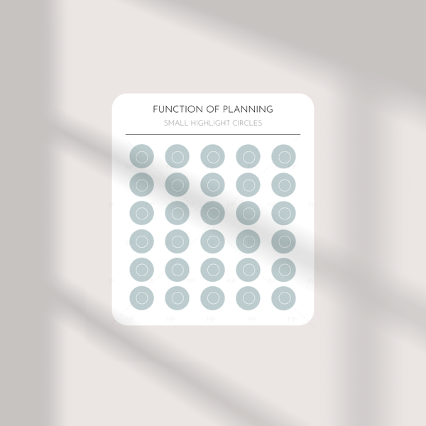 Highlight Circles | Small