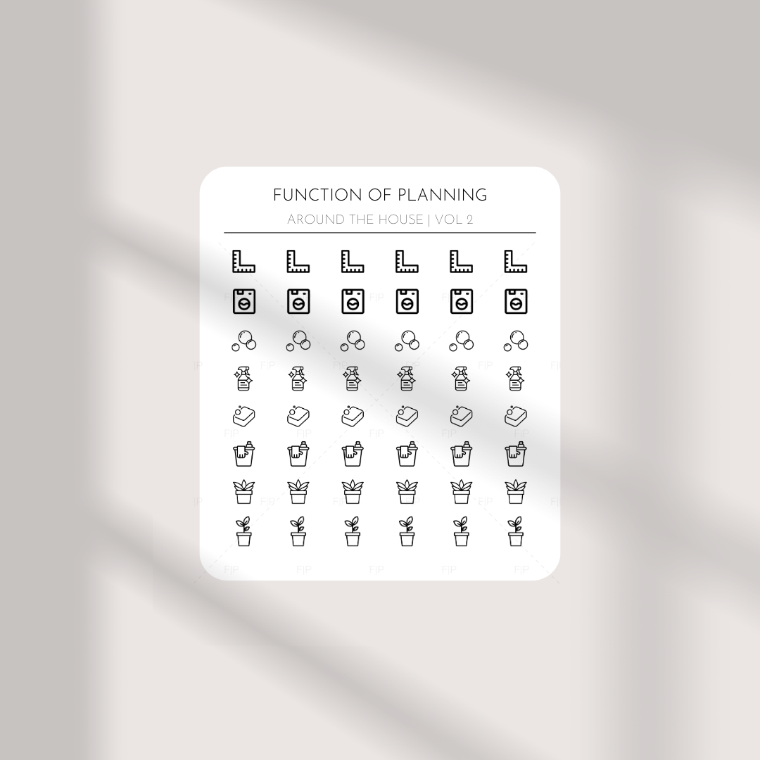 Around the House Icons | Vol 2