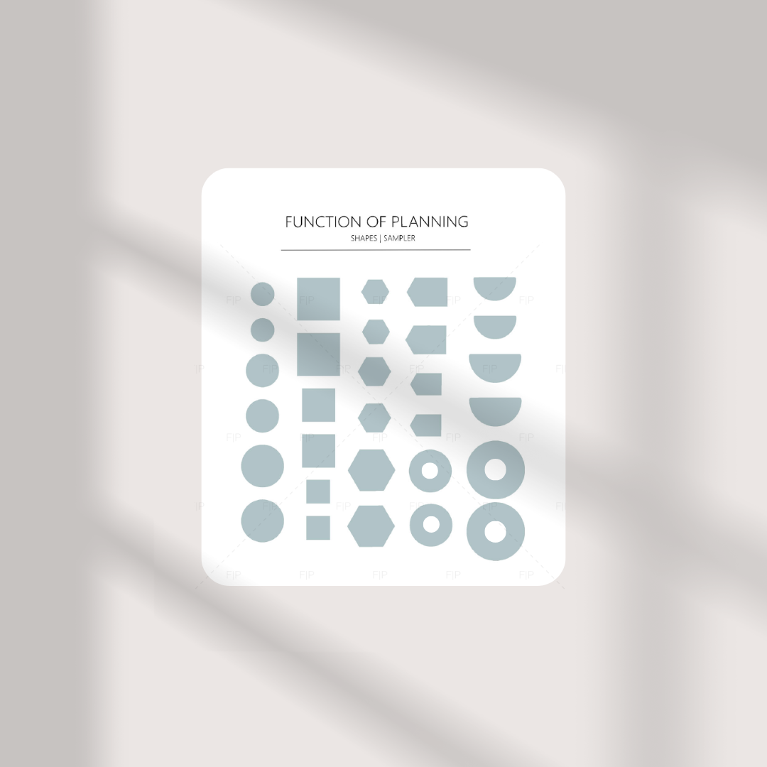 Shapes Sampler