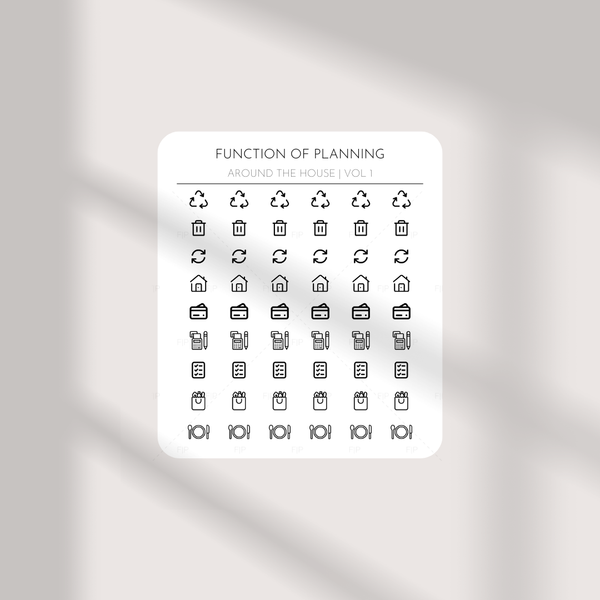 Around the House Icons | Vol 1