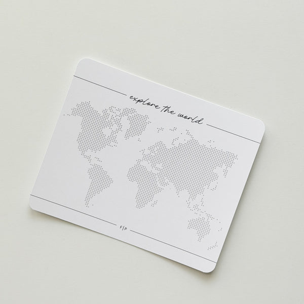 Explore the World Journaling Card