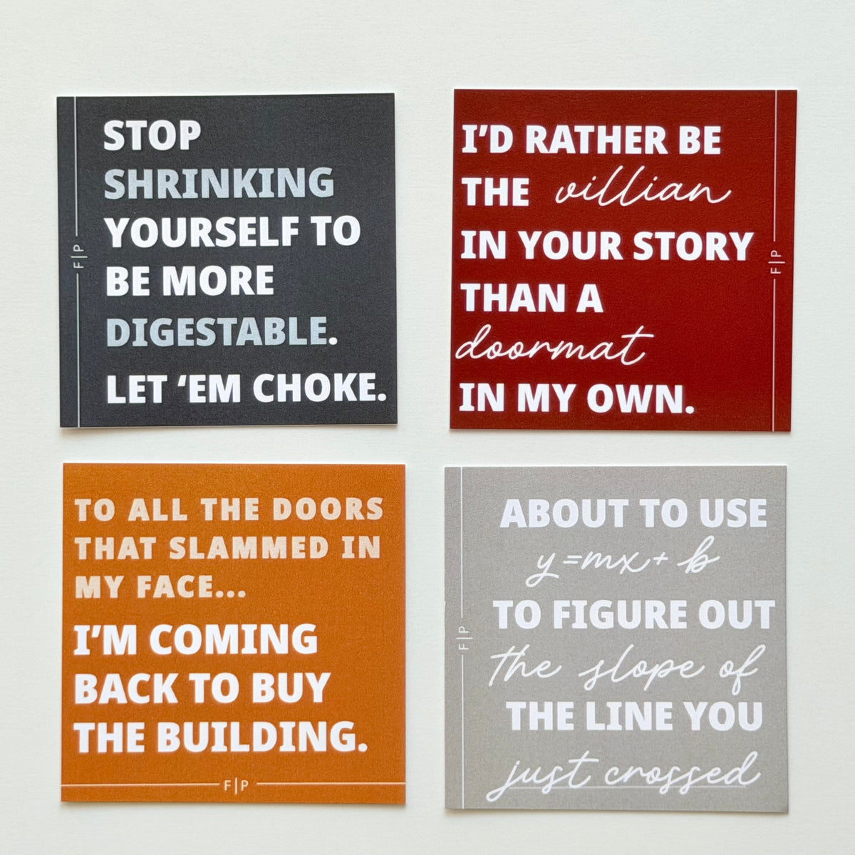Sassy Journaling Cards