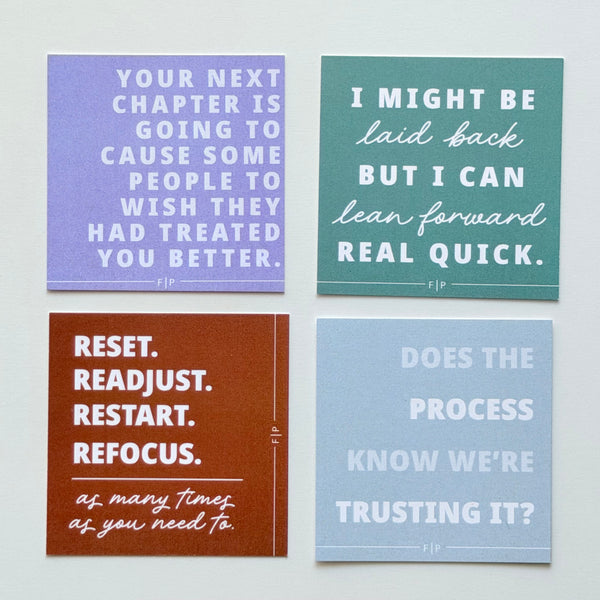Sassy Journaling Cards