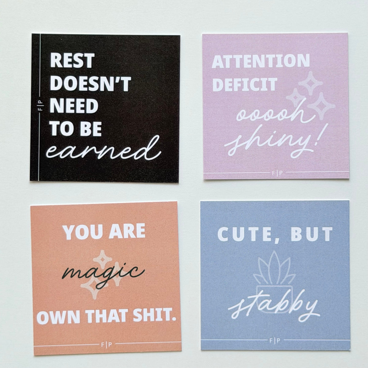 Sassy Journaling Cards