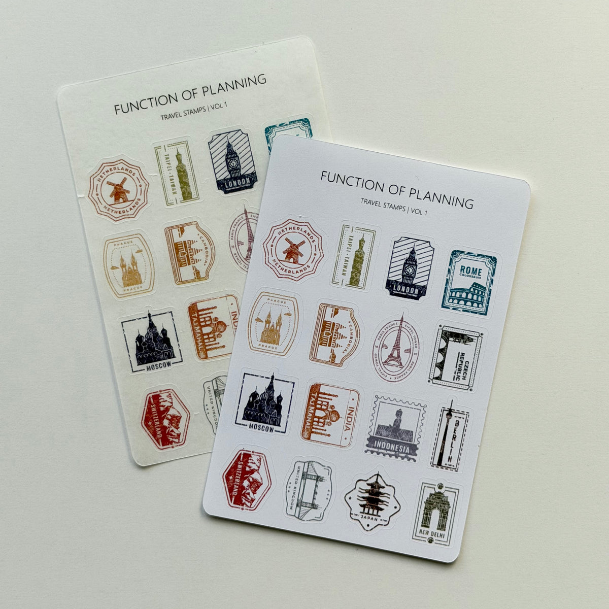 Travel Stamps