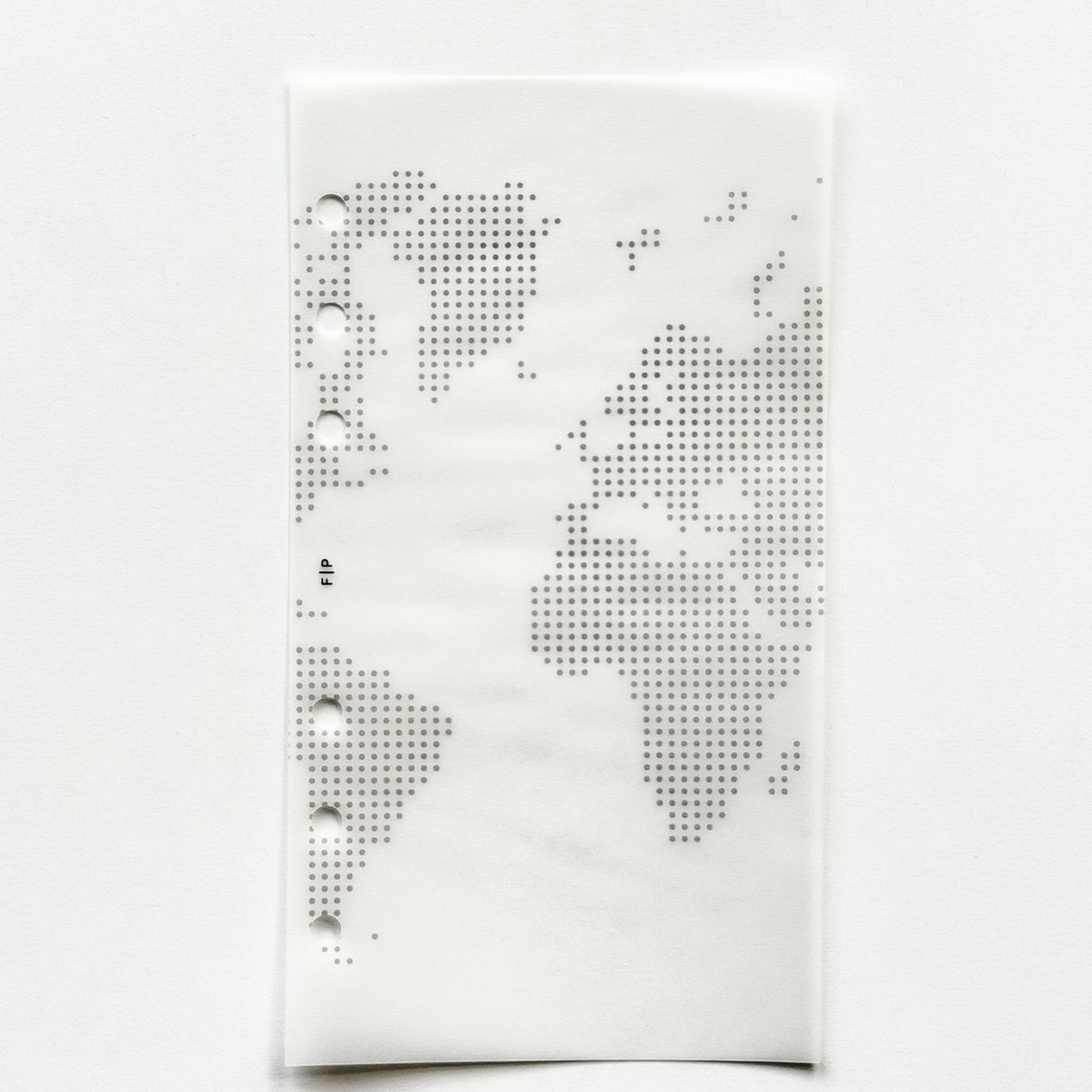 World Map Vellum