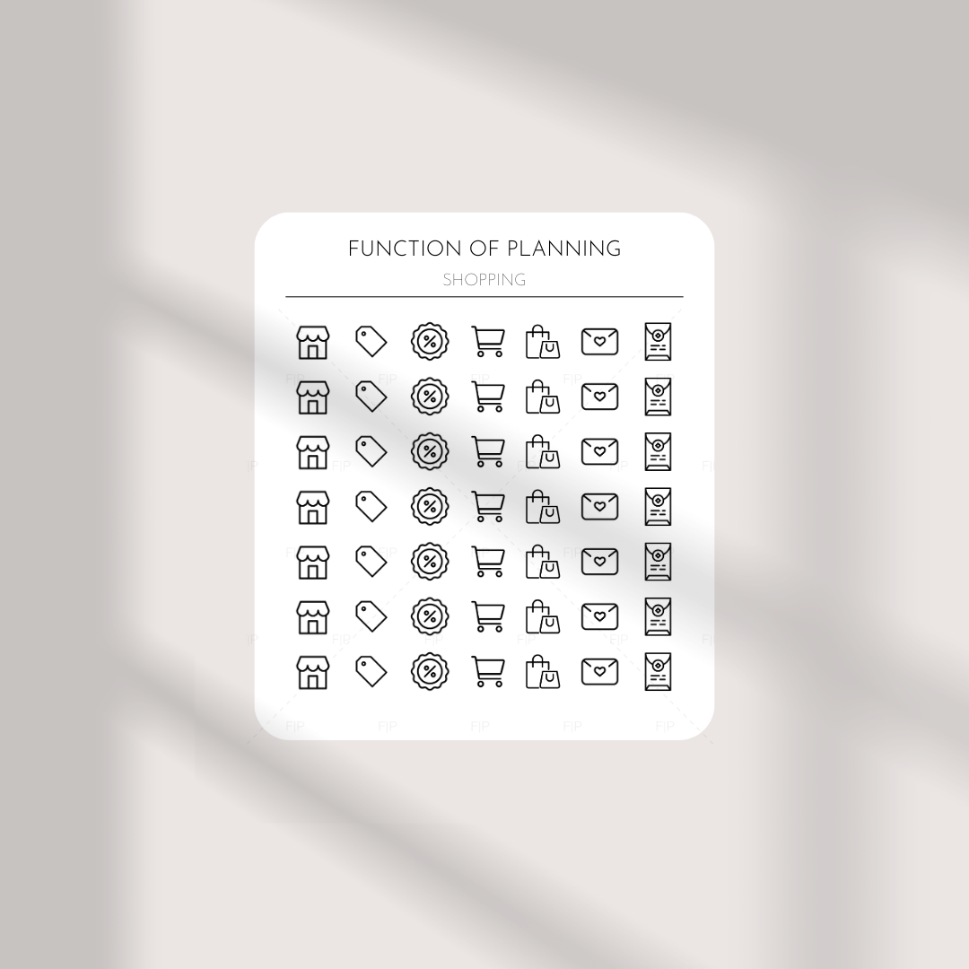Shopping Icons